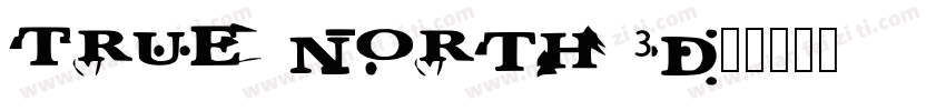 True North 3D字体转换